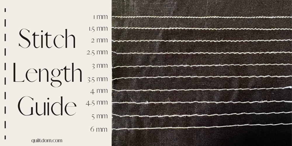 What Stitch Length for Quilting 1